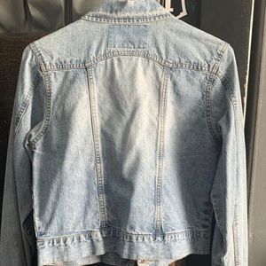 Anchor blue jean jacket